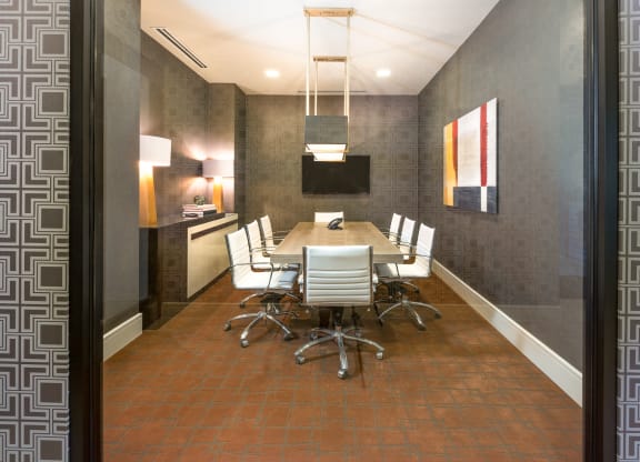 the conference room at Knox Heights in Dallas, TX