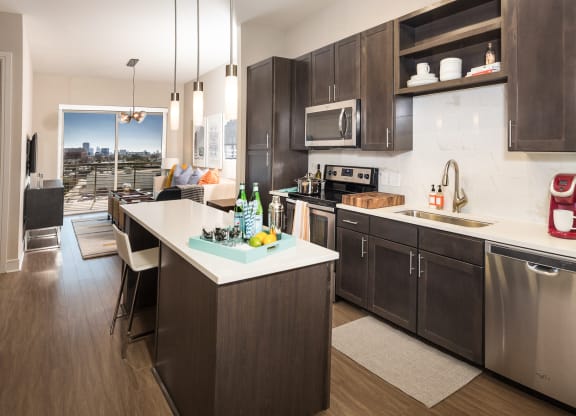kitchen at Knox Heights in Dallas, TX