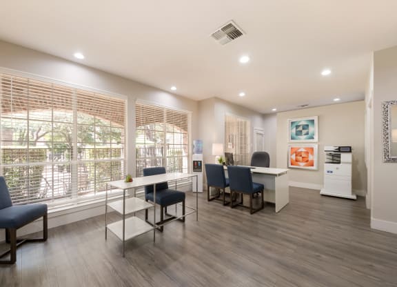 Leasing Office Interior at Vista Crossing Apartments in San Antonio, TX