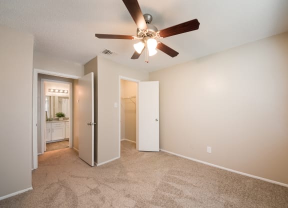 Model Bedroom at Vista Crossing Apartments in San Antonio, TX