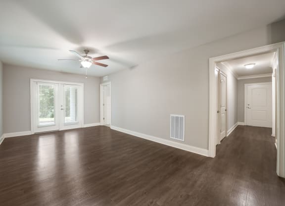Model 1 Living Room at Capital Grand Apartments in Tallahassee, FL