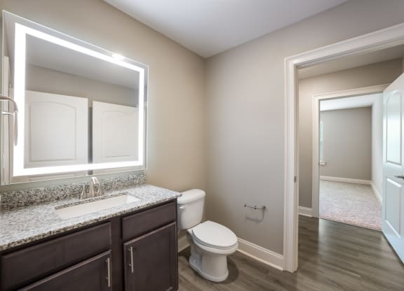 Model 3 Bathroom at Capital Grand Apartments in Tallahassee, FL