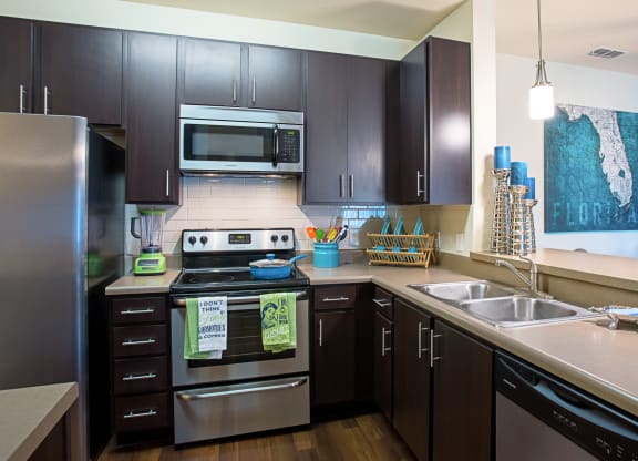 Model Kitchen 2 at Oakleaf Plantation in Jacksonville, FL