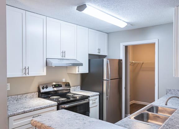 Model Kitchen 2 at Woodmere Trace in Duluth, GA