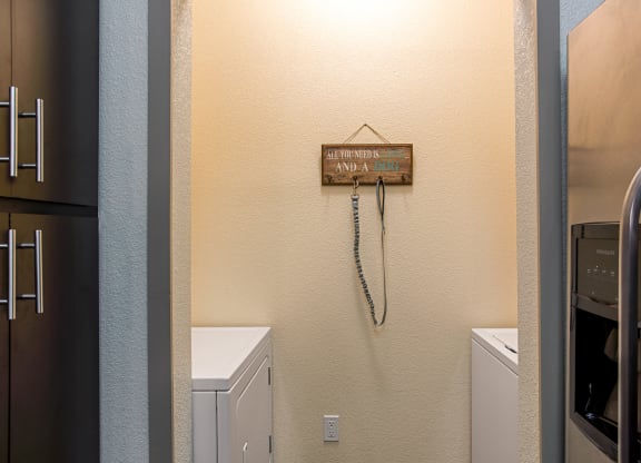 Model Laundry Room at Oakleaf Plantation in Jacksonville, FL