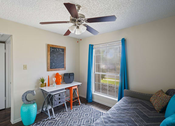 Model Bedroom 2 at Oaks of Denton in Denton, TX