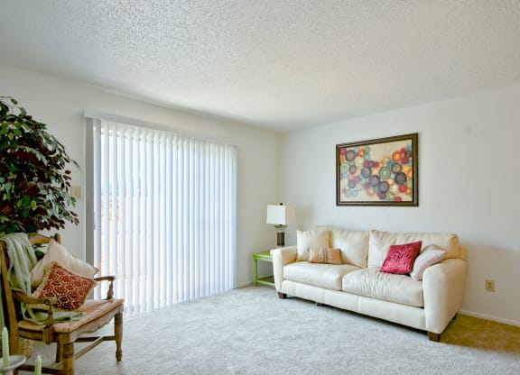 Model Living Room 1 at 600 Baylor in Longview Tx