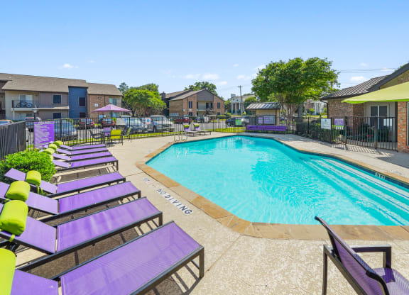 Pool 2 at Oaks of Denton in Denton, TX