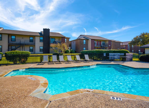 Swimming Pool at Polaris Apartment Homes in Irving, Texas, TX