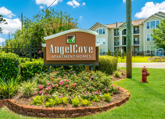 Property Signage At Angel Cove in Pensacola, FL