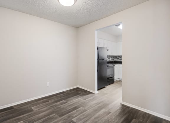 Dining Room & Kitchen at Preston Villas Apartment Homes, Dallas, Texas, TX