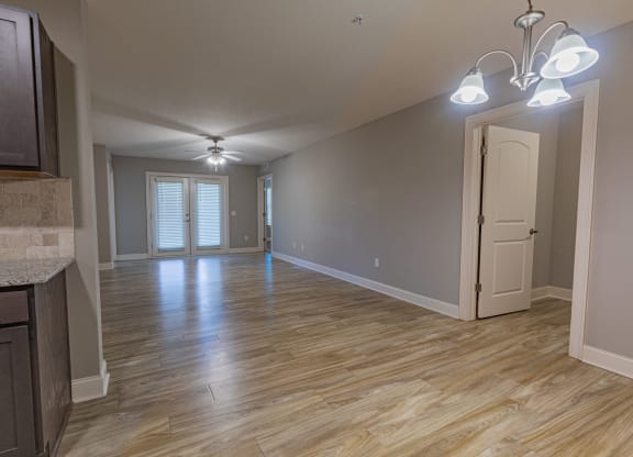 Apartment Living Room at Parkside Grand Apartments in Pensacola, FL