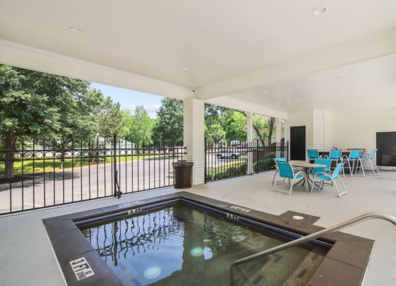 pool and patio at Grand Reserve at Columbus Apartments in Columbus, Georgia, GA