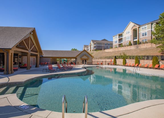 Sparkling Pool | Reserve at Pelham | Luxury Apartments in Pelham, AL