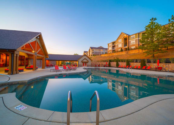 Sparkling Pool | Reserve at Pelham | Luxury Apartments in Pelham, AL