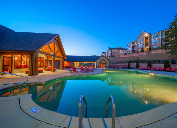 Sparkling Pool | Reserve at Pelham | Luxury Apartments in Pelham, AL