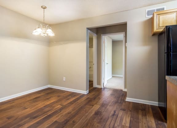 Model Dining Room 1 at Stanford Village in Norcross, GA