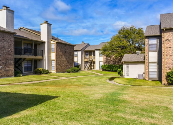 Apartment Buildings at The Summit Apartments in Mesquite, Texas, TX