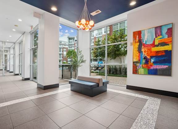 The Grand Upper Kirby Apartments in Houston, TX Lobby