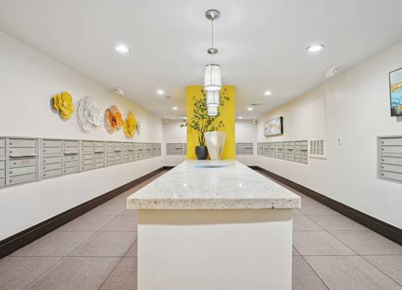 The Grand Upper Kirby Apartments in Houston, TX Mail Room