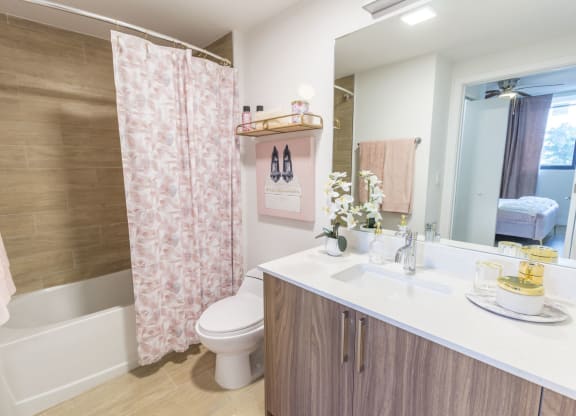 Luxurious Bathroom at Twenty2 West, West Miami, FL, 33155