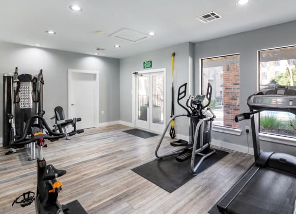 Cardio Equipment at Walnut Creek Crossing Apartments in Austin, Texas, TX