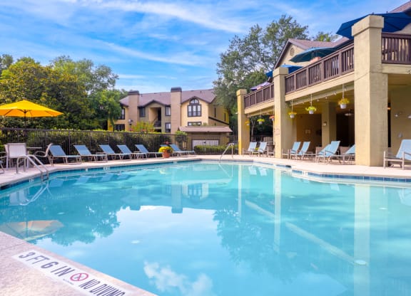 take a dip in our resort style swimming pool