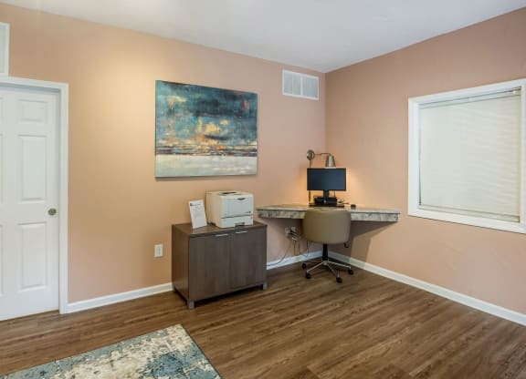 Business Center at  Waterford Place Apartments in Atlanta, Georgia, GA