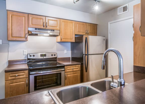 Model Caspian Upgrade Kitchen 3 at Waterford Place in Atlanta, GA