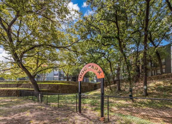 Dog Park at Firestone Community, at Westdale Hills, Euless, TX 76040