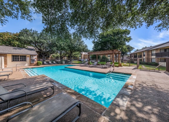 Pool at Crooked Stick Community, at Westdale Hills, Euless, TX
