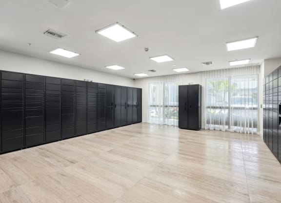 Luxer Package Room at Westgate on University in Lauderhill, FL