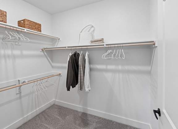 Model Unit Closet at Whispering Pines in Euless, TX