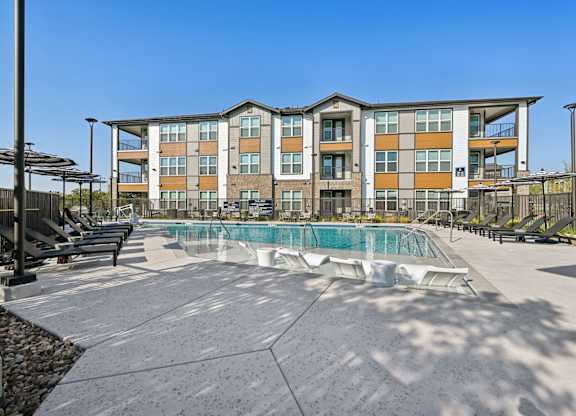 Pool at Whispering Pines at Westdale Hills in Euless, TX