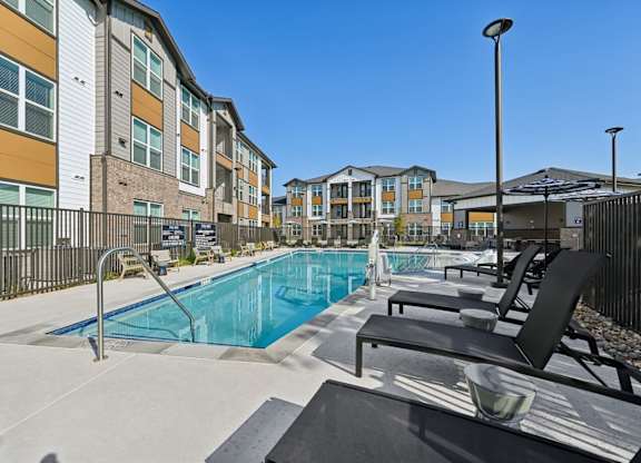 Pool at Whispering Pines at Westdale Hills in Euless, TX