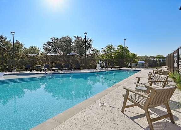Pool at Whispering Pines at Westdale Hills in Euless, TX
