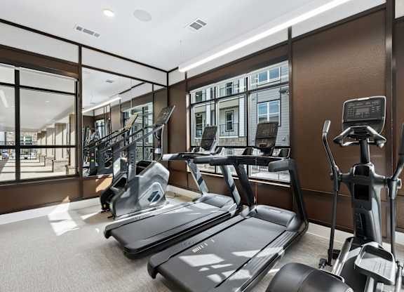 Fitness Center at Woodgate Place in Waco, TX