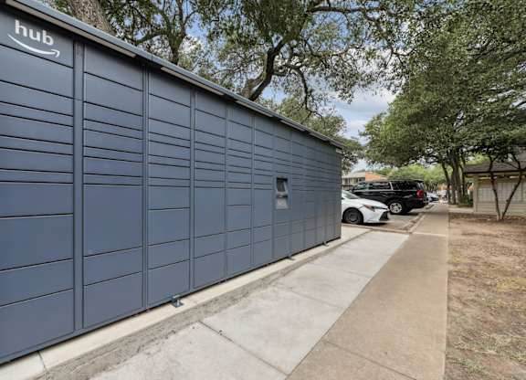 Amazon Hub lockers at Westdale Pointe in Austin, TX