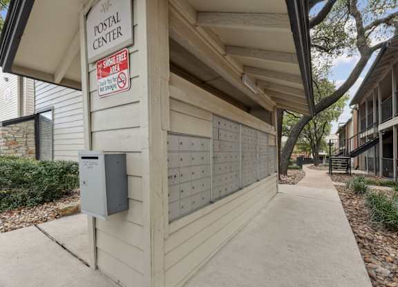 Postal center with mailboxes at Westdale Pointe in Austin, TX