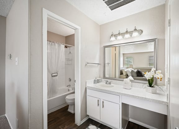 our apartments offer a bathroom with a shower