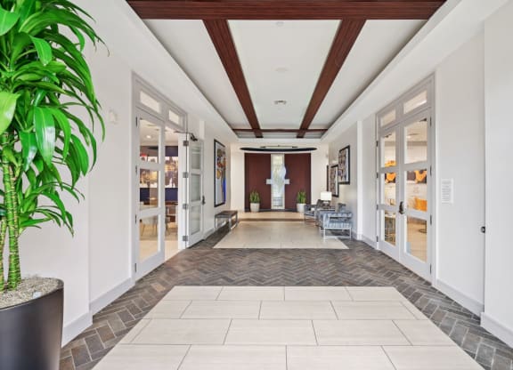 lobby entry at Allusion at West University, Houston, TX