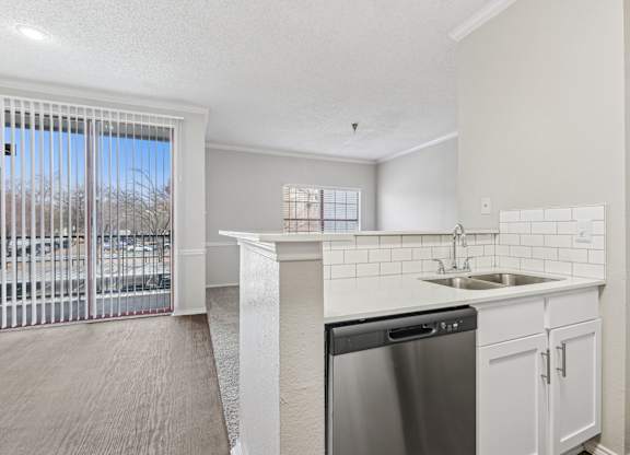 A3 kitchen at Jefferson Place in Irving, Tx