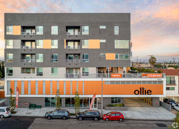 the building in which the apartment is located