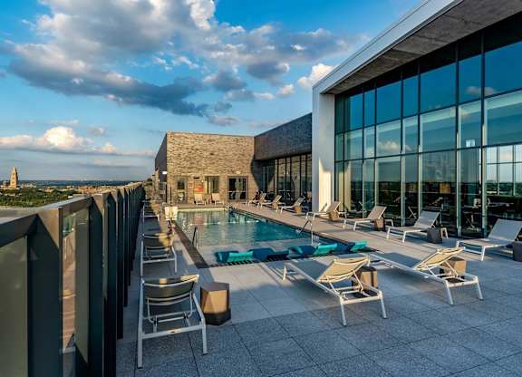 Rooftop Pool with Sun Deck