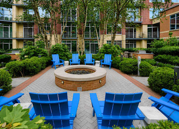 Falls Church Courtyard