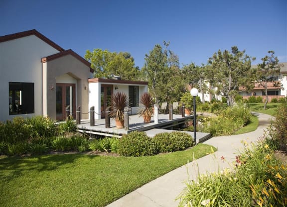 Greenspace Walking Trails, at Pacific Oaks Apartments, Towbes, Goleta, CA 93117