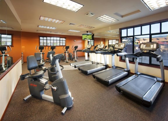 Fitness Center With Modern Equipment, at Willow Springs, Goleta, CA