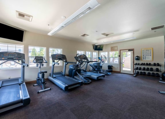 our state of the art gym is fully equipped for your workouts