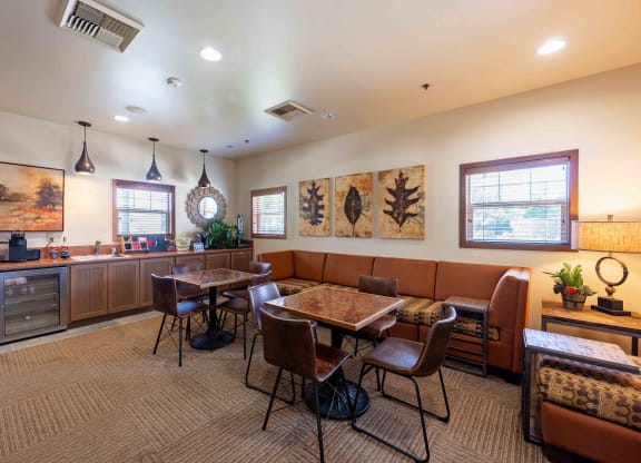 our apartments showcase a naturally well lit living room