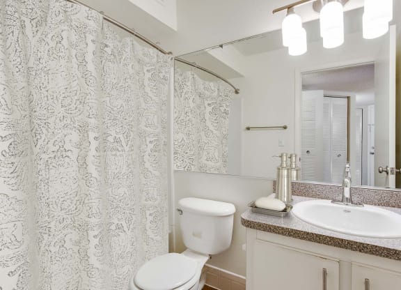 Luxurious Bathrooms at The Villages Apartment of Banyan Grove, Boynton Beach